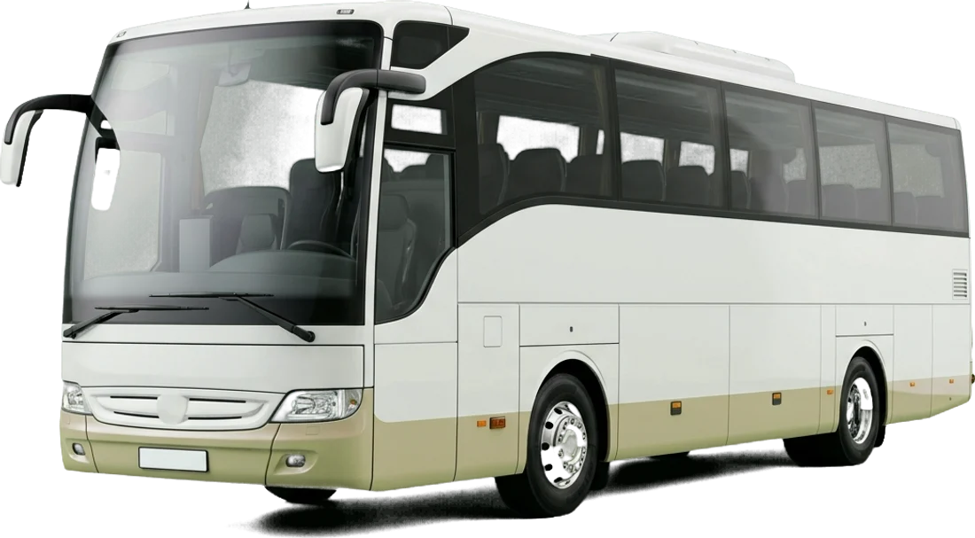 Bus Ankai blanco